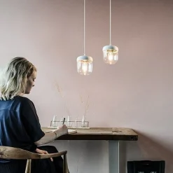 Acorn Pendelleuchte weiß