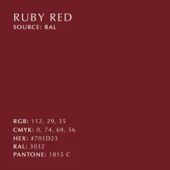 Aluvia Leuchte ruby red