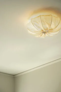 Anna Deckenleuchte Leinen Ø40 cm