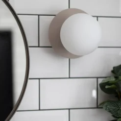 Art Deco IP44 Wandleuchte