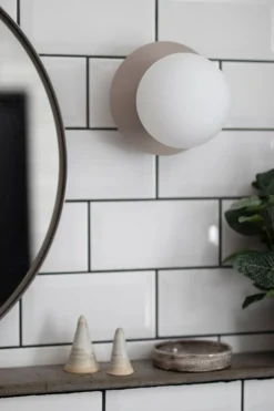 Art Deco IP44 Wandleuchte/Deckenleuchte