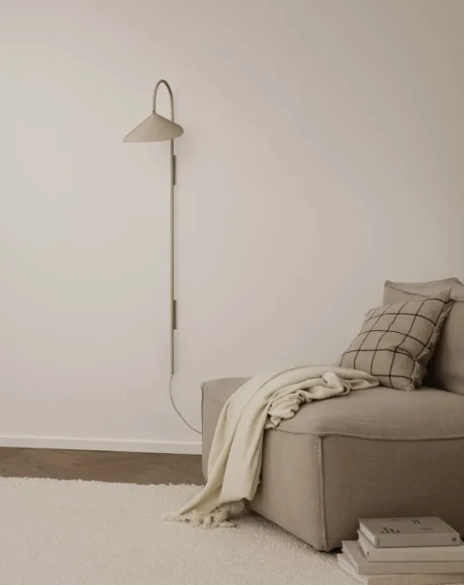 Arum swivel tall Wandleuchte
