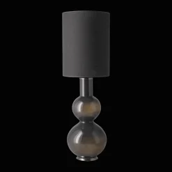 Augusta Tischleuchte grauer Lampenfuß