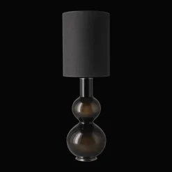 Augusta Tischleuchte schwarzer Lampenfuß