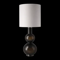 Augusta Tischleuchte schwarzer Lampenfuß