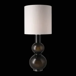 Augusta Tischleuchte schwarzer Lampenfuß