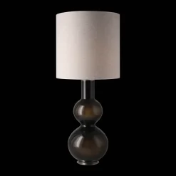 Augusta Tischleuchte schwarzer Lampenfuß