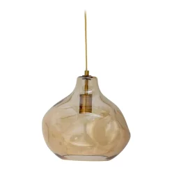 Azizi Pendelleuchte Glas Ø30cm