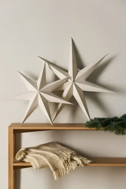 Bare Adventsstern weiß