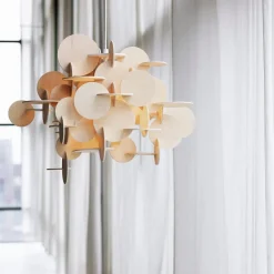 Bau Pendelleuchte natur