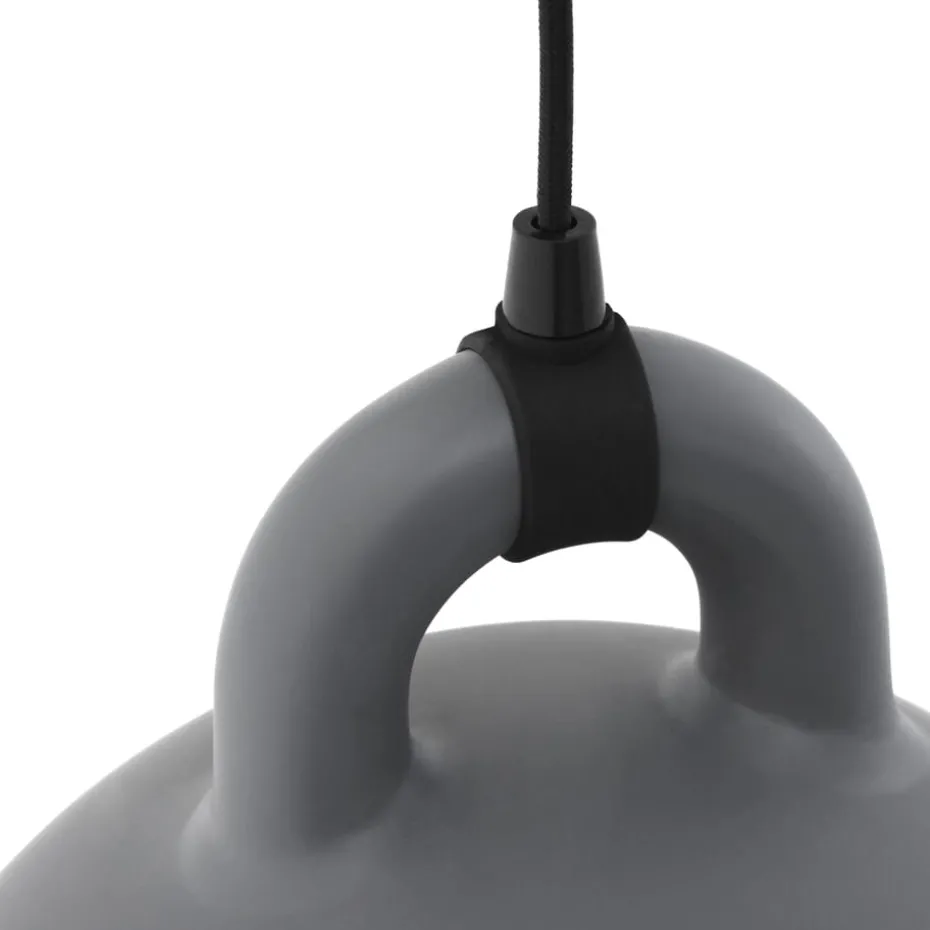 Bell Pendelleuchte grau