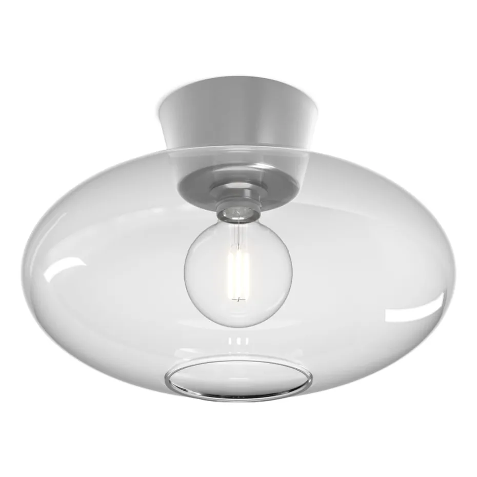 Bullo Deckenleuchte XL Klarglas Ø38cm