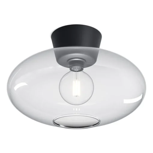 Bullo Deckenleuchte XL Klarglas Ø38cm
