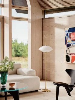 Clam Stehleuchte 128 cm