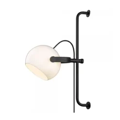 DC Opalglas Wandleuchte Ø18 cm