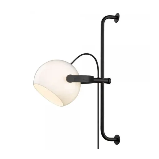 DC Opalglas Wandleuchte Ø18 cm