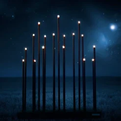 Elflugan Grande Advents-Fensterleuchter