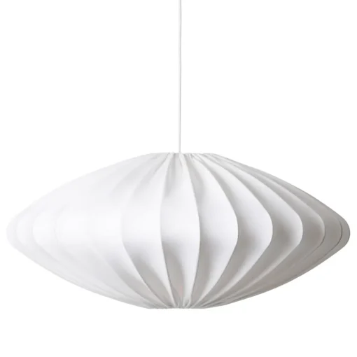 Ellipse Lampenschirm 80cm Baumwolle