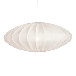 Ellipse Lampenschirm 65cm Leinen