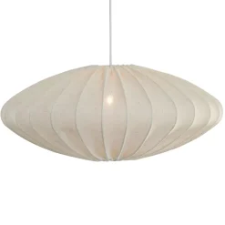 Ellipse Lampenschirm 65cm Leinen