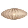 Ellipse Lampenschirm 65cm Leinen