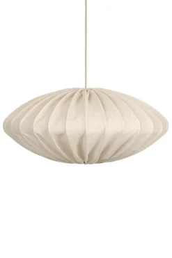 Ellipse Leuchtenschirm Leinen 80 cm