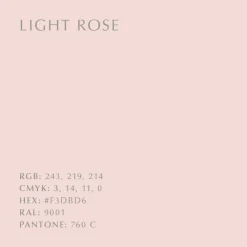 Eos Leuchte hellrosa