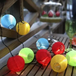 Festival Lichterkette Solarzelle