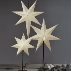 Frozen Adventsstern mit Fuß