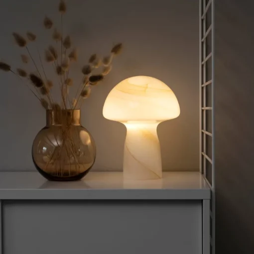 Fungo Tischleuchte beige