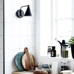 Game Wandleuchte schwarz