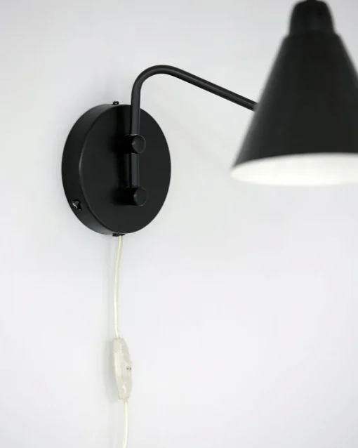 Game Wandleuchte schwarz