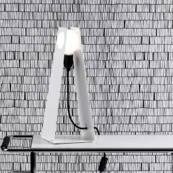 Glasgow Tischleuchte weiß