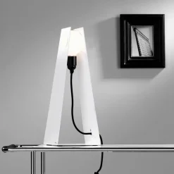 Glasgow Tischleuchte weiß