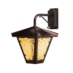 Gustav E27 nach unten gerichtete Wandleuchte 34 cm