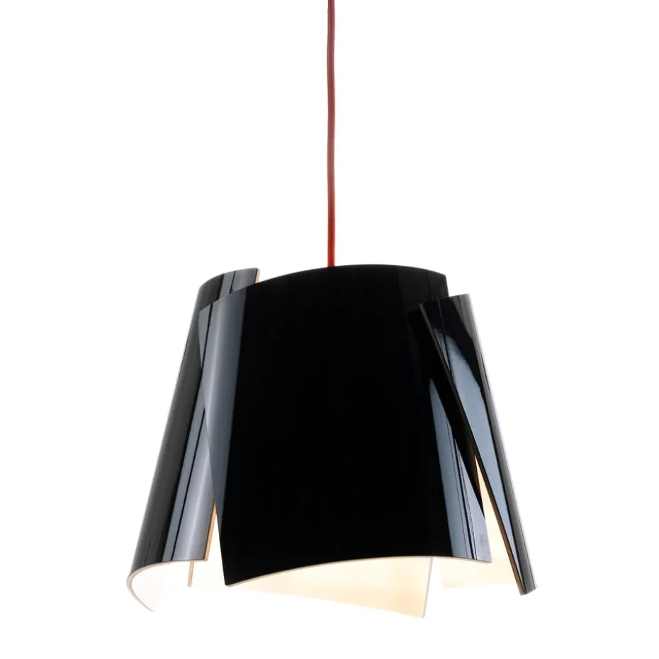 Leaf Pendelleuchte schwarz