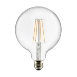 LED-Filament-Leuchte dimmbar Globe E27 4W