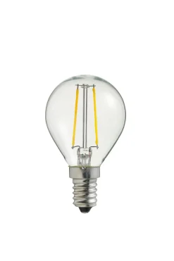 Lichtquelle LED-Filament Kugel E14