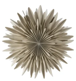Luna Adventsstern beige mit Punkten