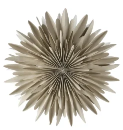 Luna Adventsstern beige mit Punkten