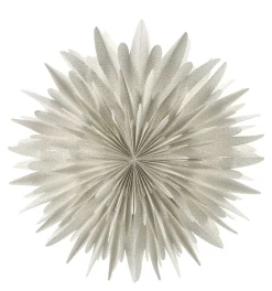 Luna Adventsstern weiß mit Punkten