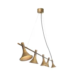 Megafon 5-Niedrig gerade Pendelleuchte