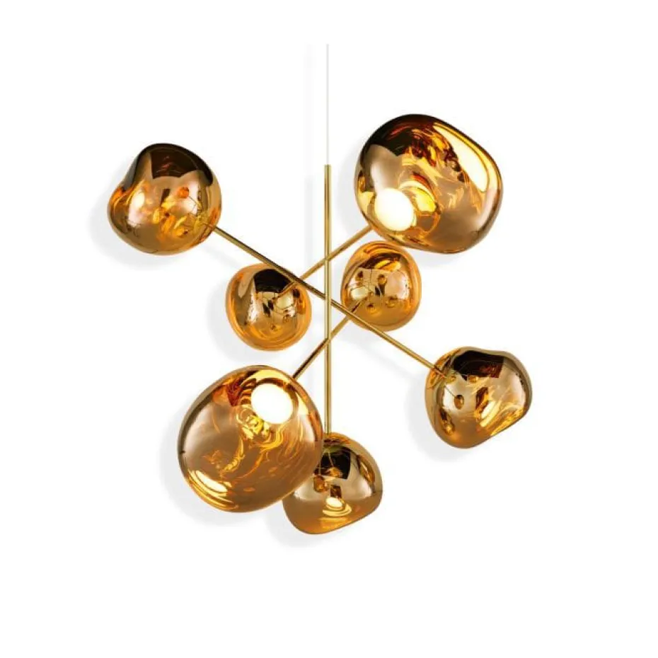 Melt Chandelier large kronleuchter LED 196 cm