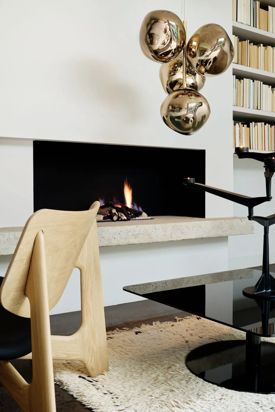 Melt Chandelier large kronleuchter LED 196 cm