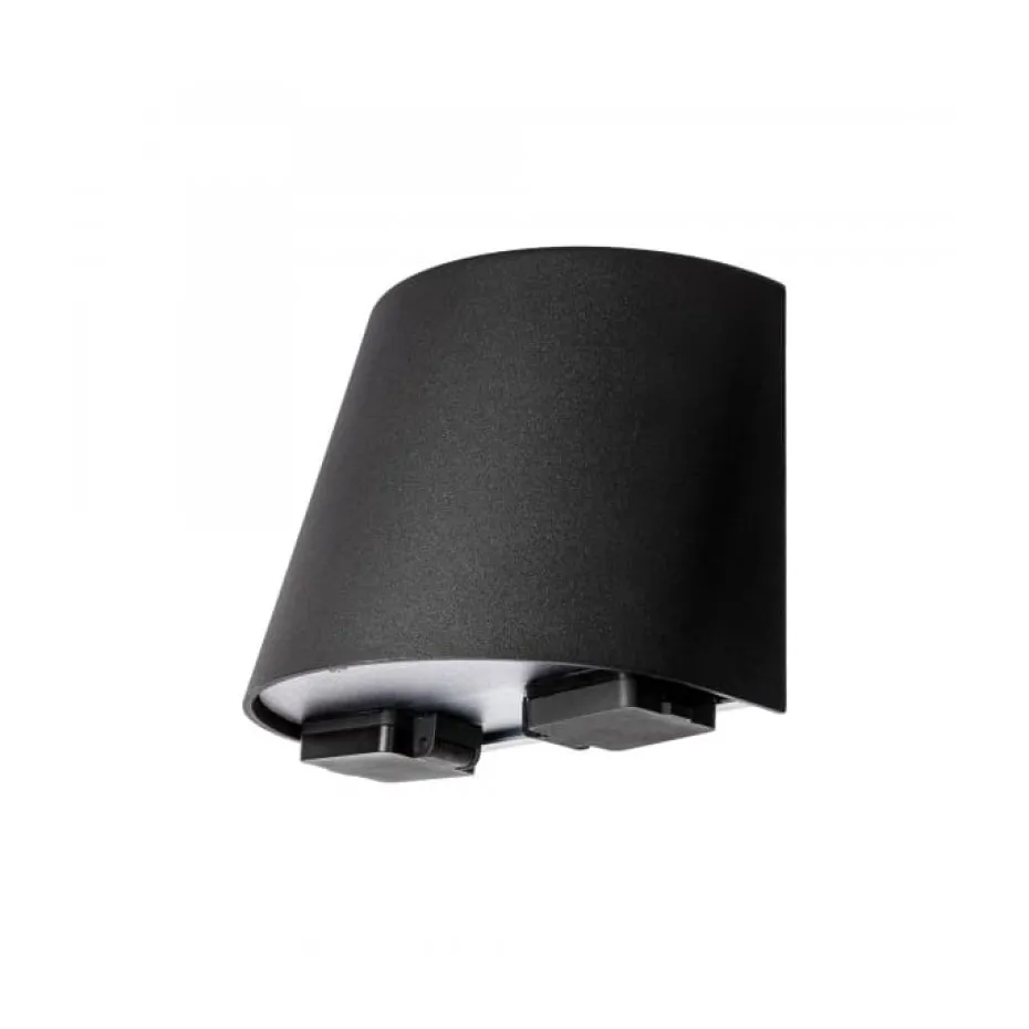 Mini Wandleuchte mit Steckdose LED 18,5 cm