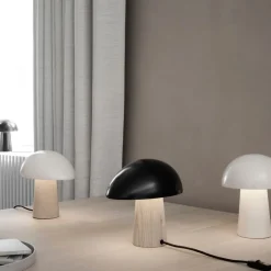 Night Owl Tischleuchte Eschenholz