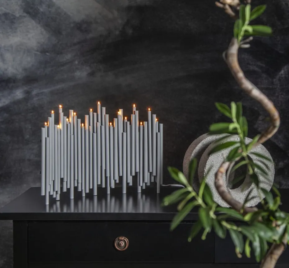 Note Adventskerzenhalter 25x35 cm