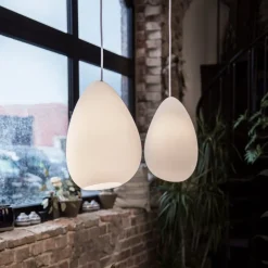 Ocean Pendelleuchte Opalglas