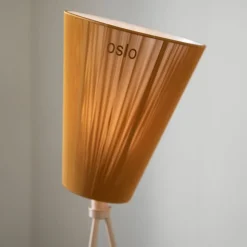 Oslo Wood Stehleuchte Schirm