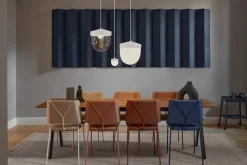 Pan Pendelleuchte gefrostet 30 cm